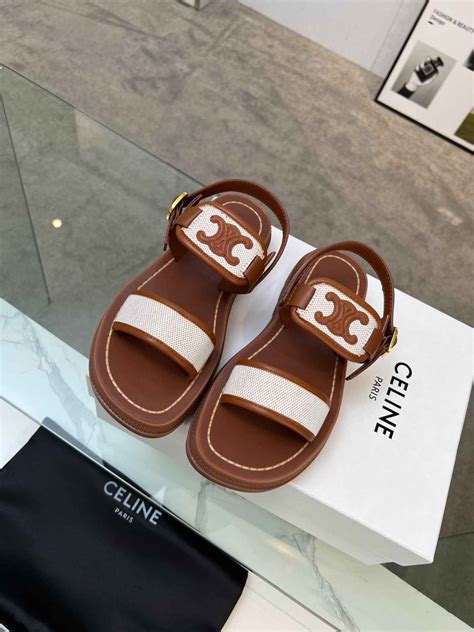 celine triomphe sandals dupe